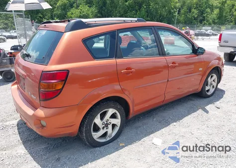 2004 Pontiac Vibe из США, поврежденный, VIN 5Y2SL62854Z461055